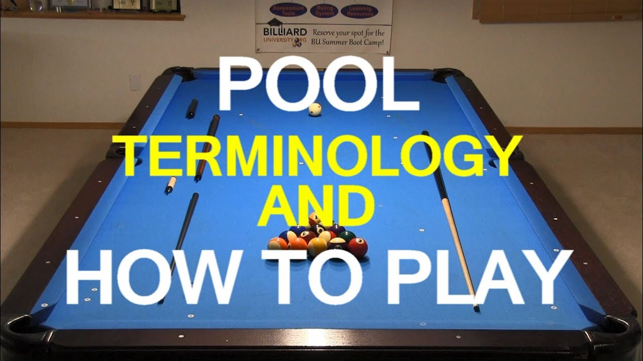 Terminology Glossary Billiards And Pool Principles, Procedures ...